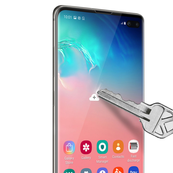 2-PAKKER Samsung Galaxy S10e skjermbeskytter EKSKE-vennlig HD 0,3 mm Svart