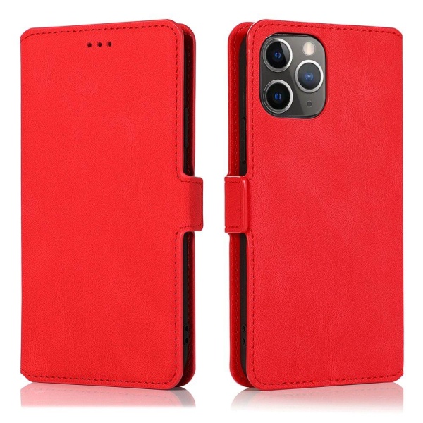 iPhone 12 Pro - Stilfuldt Floveme Wallet Cover Röd