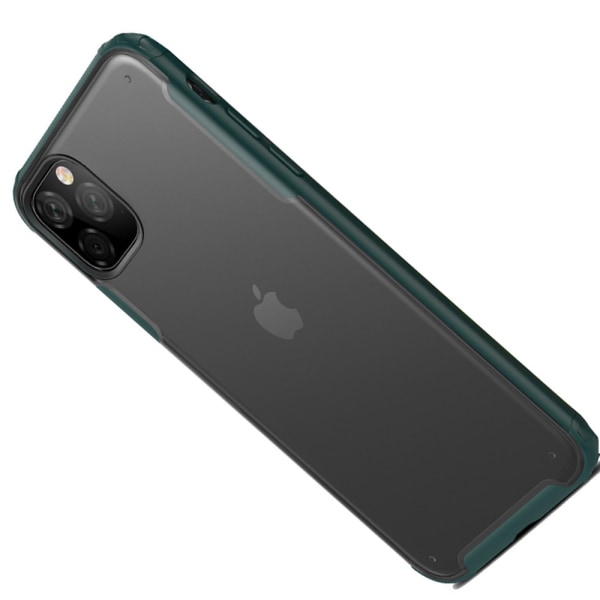 iPhone 11 Pro Max - Skyddande Bumper Skal (Wlons) Mörkgrön Mörkgrön