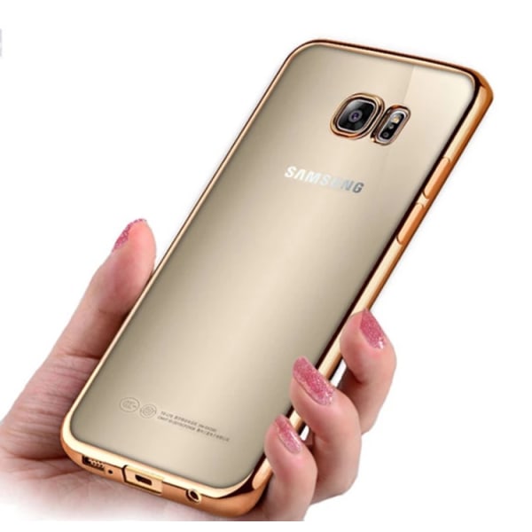 Samsung Galaxy S8 - Stilrent Silikonskal från LEMAN Silver/Grå