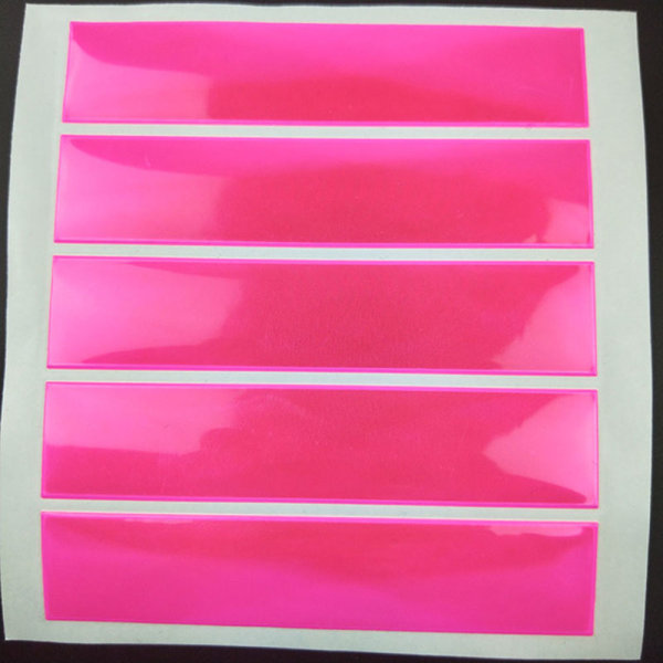 2-PACK Praktiskt Effektfullt Reflex Remsor Rosa