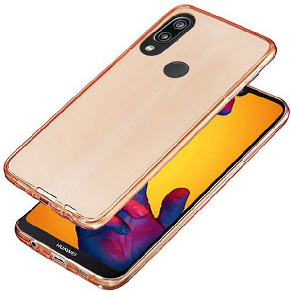 Dubbelsidigt Silikonskal - Huawei P20 Lite Blå
