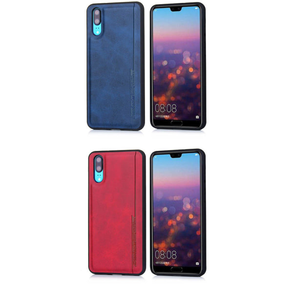 Huawei P20 - Genomtänkt Skyddsskal från Diaobaolee Röd Röd