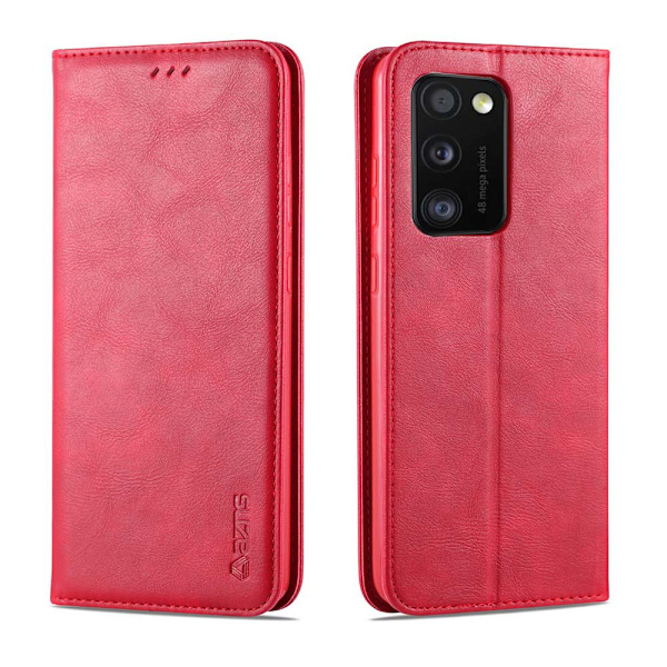 Praktiskt AZNS Plånboksfodral - Samsung Galaxy A41 Ljusbrun