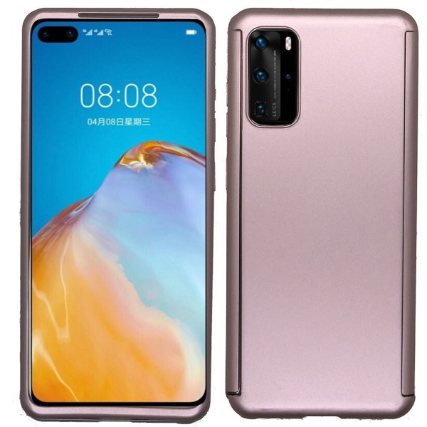 Huawei P40 Pro - Professionellt Stilrent Dubbelskal FLOVEME Silver