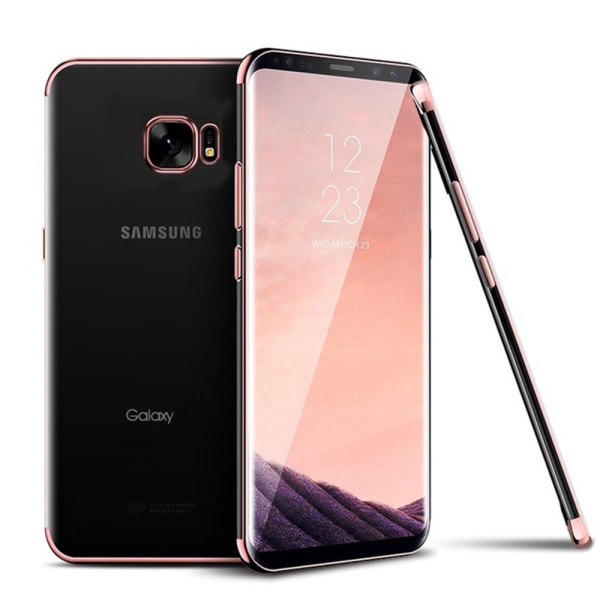 Kraftfuldt silikone beskyttelsescover - Samsung Galaxy S7 Roséguld