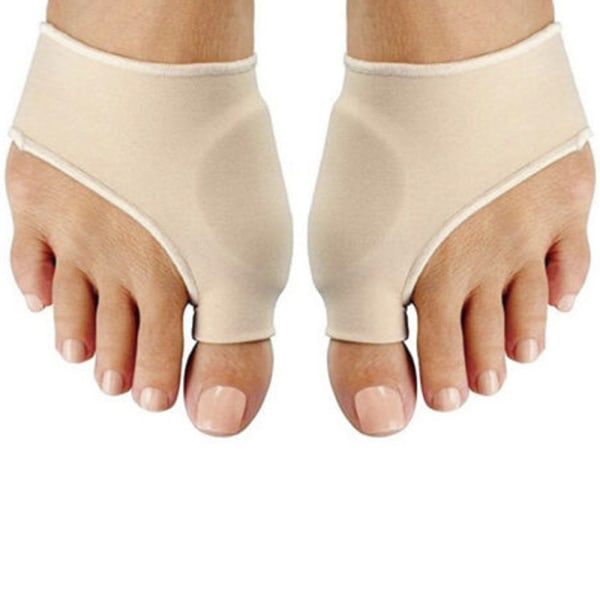 Mjuka Skydd för Hallux Valgus Stortå Beige S