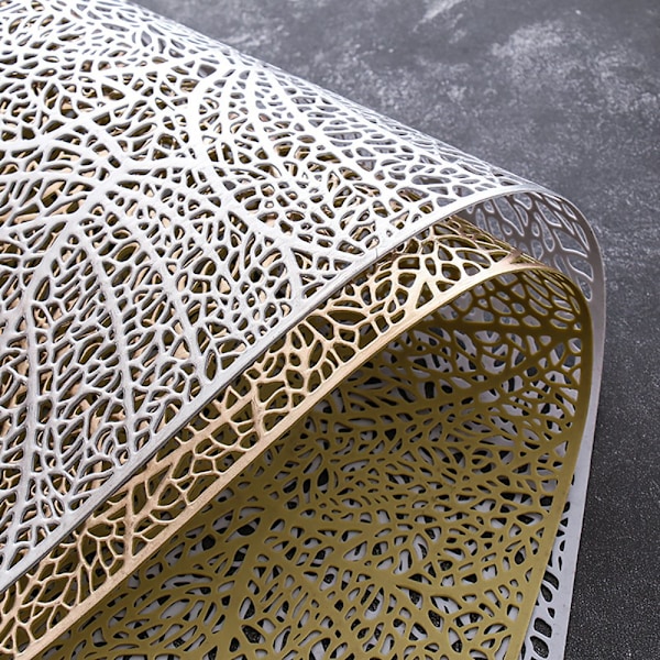 Elegant Sofistikerad Bordsunderl�gg Underl�gg Guld