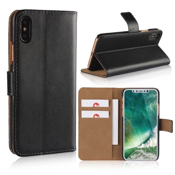 Lommebokdeksel CASUAL for iPhone X Lila