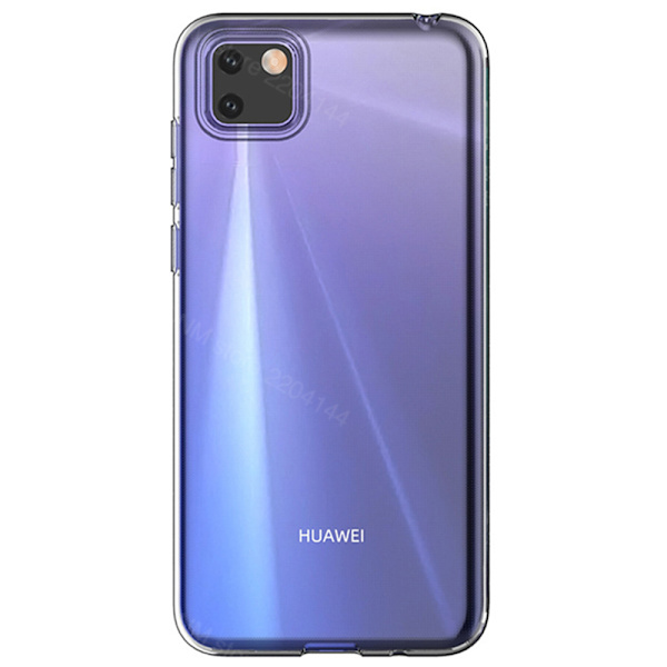 Huawei Y5p - Effektfullt Floveme Silikonskal Transparent/Genomskinlig