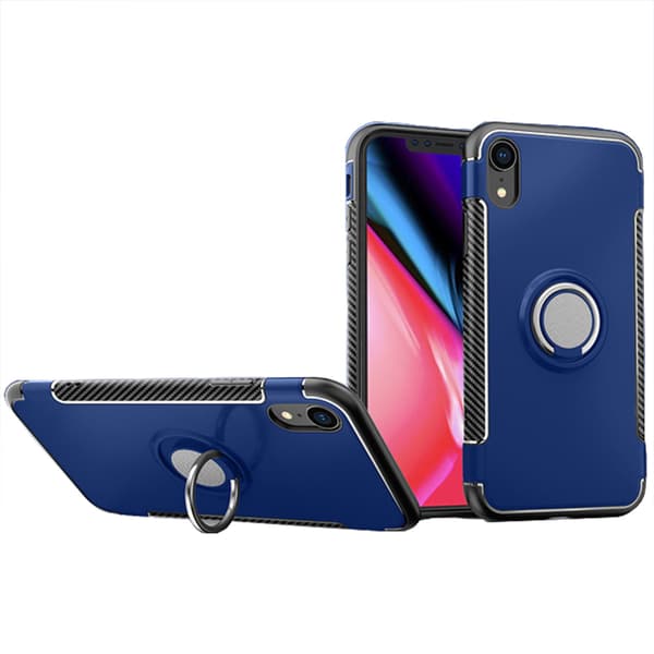 Skyddande Skal av Hybrid-variant för iPhone XS Max Petrol