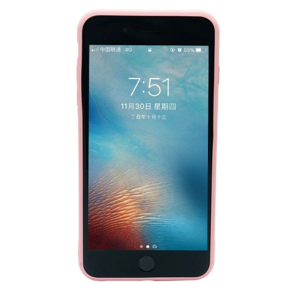 Effektivt beskyttelsescover fra Jensen - iPhone 7 (Flamingo)
