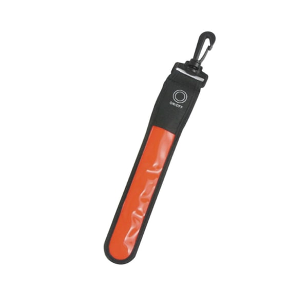 Effektfull Slittålig LED Reflex Rem Fluorescerande Gul