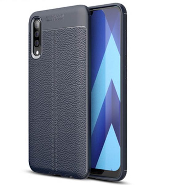 Samsung Galaxy A50 - Effektfullt Silikonskal Svart