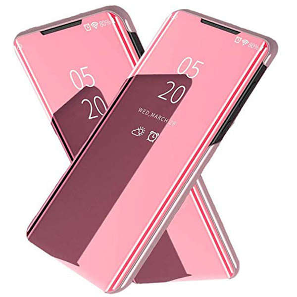 Premium Spegelfodral Galaxy S25 Silver