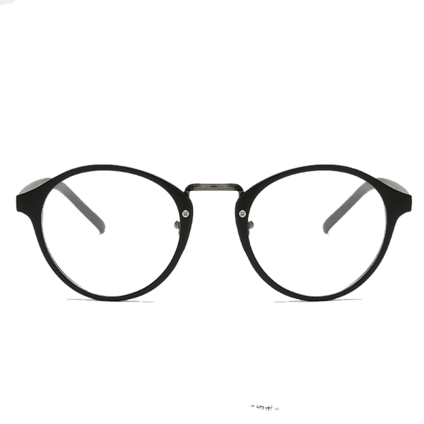 Briller retrodesign (uten styrke) Svart