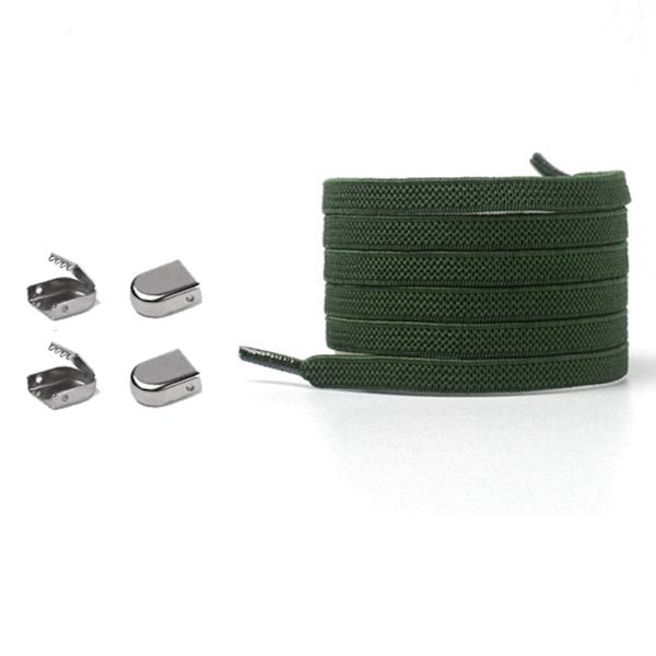 Coola Elastiska Skosnören (Flertalet färger) Khaki