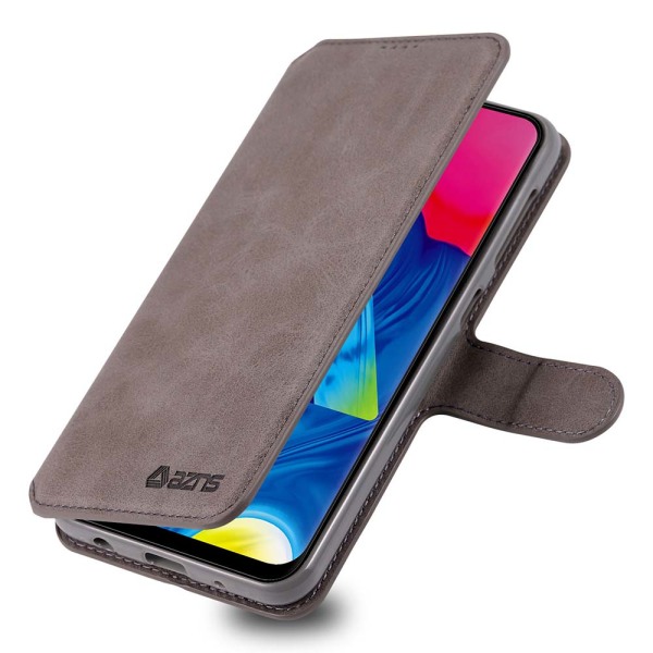 Samsung Galaxy A10 - Stilfuldt AZNS Wallet etui Brun