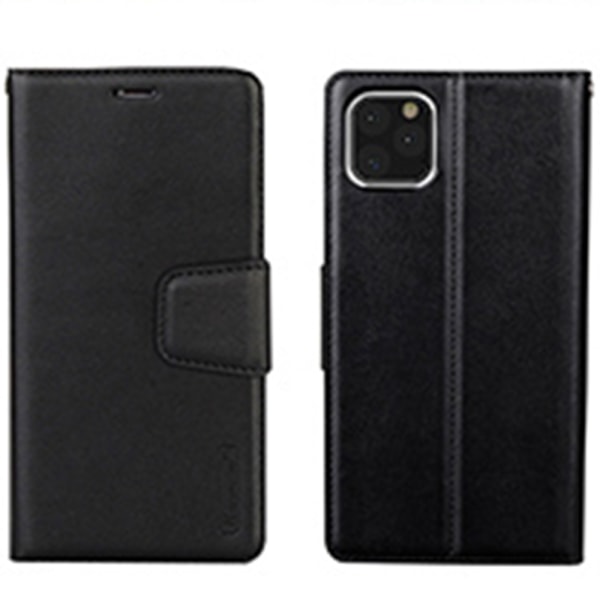 Stilig Hanman's Wallet-deksel - iPhone 11 Pro Max Svart