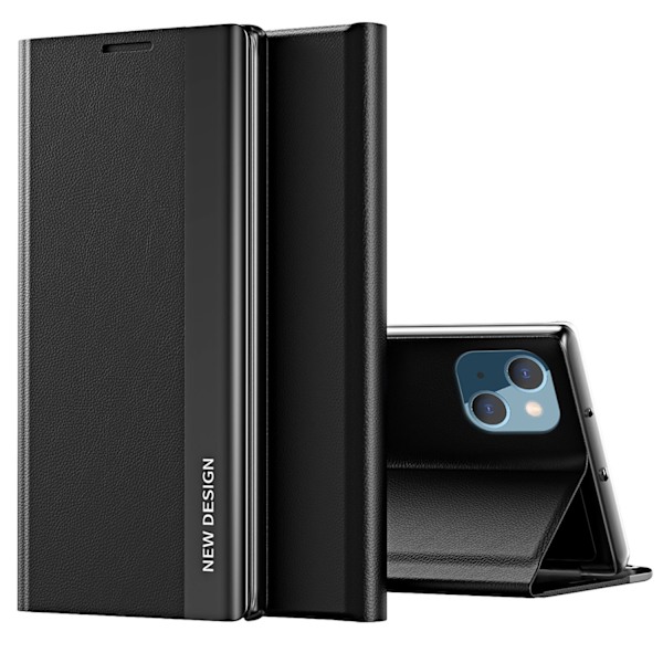 iPhone 15 - Spegelfodral med Kickstand & Heltäckande Skydd Gul