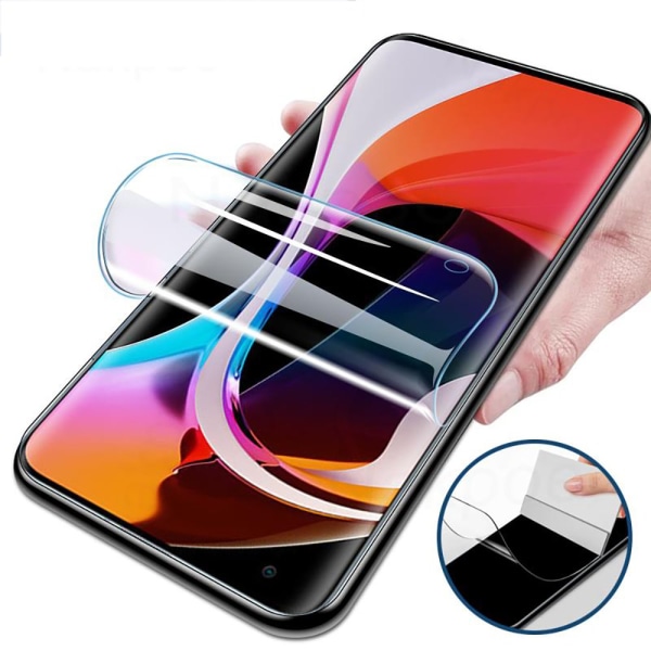 2-PACK Redmi Note 11 Pro 5G Hydrogel näytönsuoja HD 0,3mm Transparent