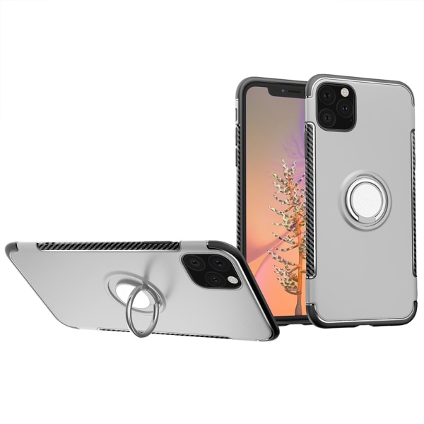 Elegant smart deksel med ringholder FLOVEME - iPhone 11 Roséguld