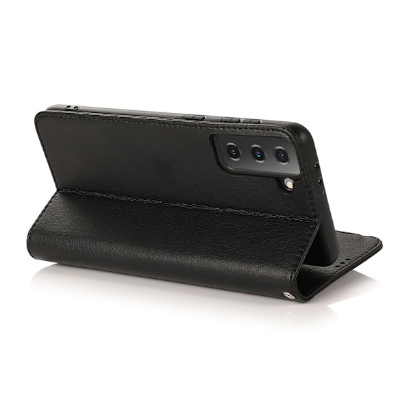 Samsung Galaxy S21 - Gediget och Stilrent Plånboksfodral Brun