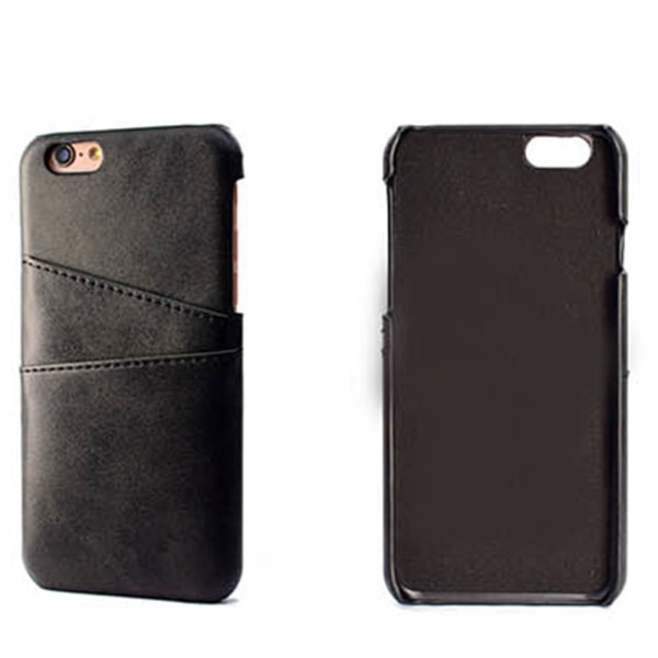 Elegant Skal med kortfack f�r iPhone 6/6S Gul