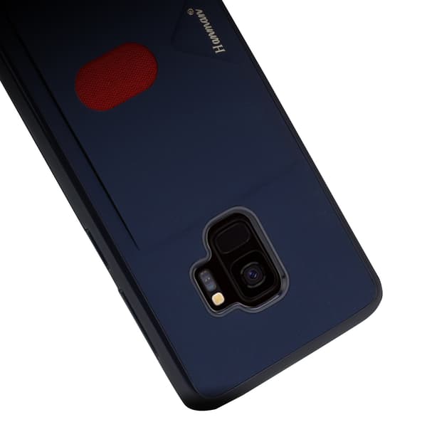 Samsung Galaxy S9 - Skal med Kortfack Grå Grå