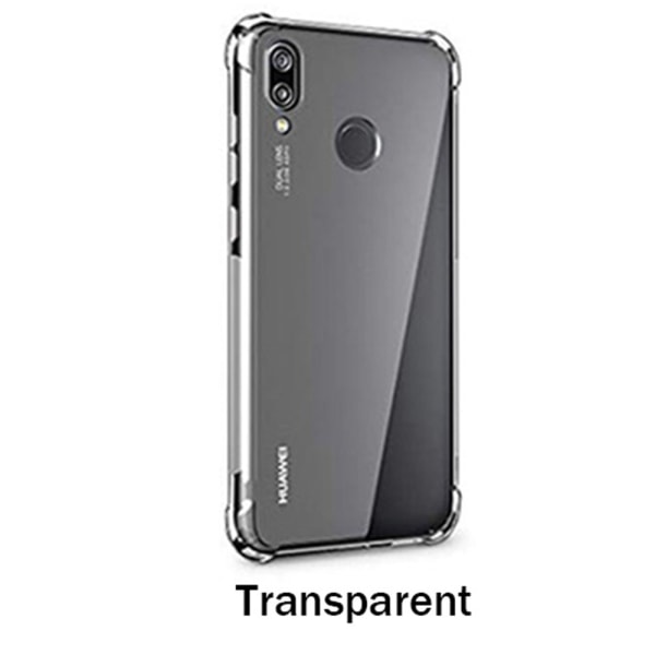 Ammattitason kulutusta kestävä suojus - Huawei P Smart 2019 Transparent/Genomskinlig