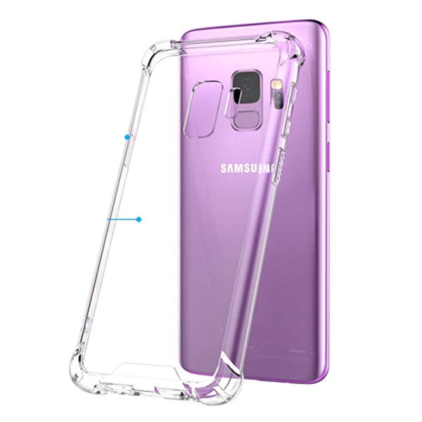 Samsung Galaxy S9 - Smart Praktisk Silikone Cover (FLOVEME) Transparent/Genomskinlig Transparent/Genomskinlig