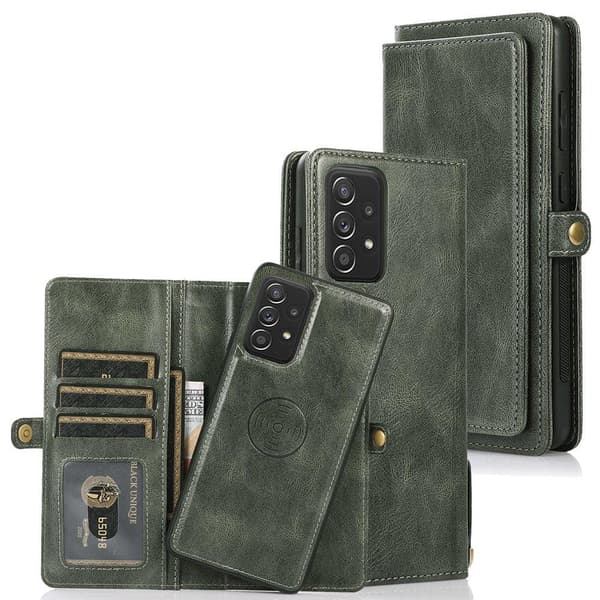 Samsung Galaxy A72 - Professional 2-1 Wallet Case Roséguld