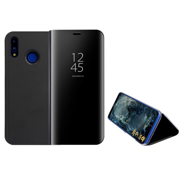 Huawei P20 Lite - Stilig LEMAN-deksel Silver