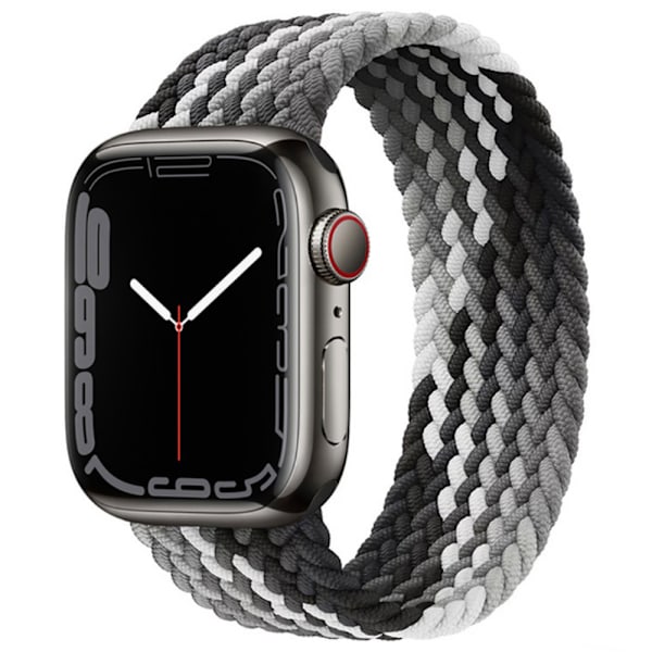 Elastiska Armband för Apple Watch 42mm/44mm/45mm/49mm Grå L