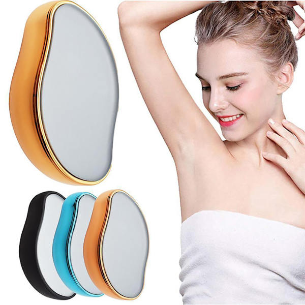 Effektfull Crystal Hair Eraser H�rborttagnings Epilator Svart
