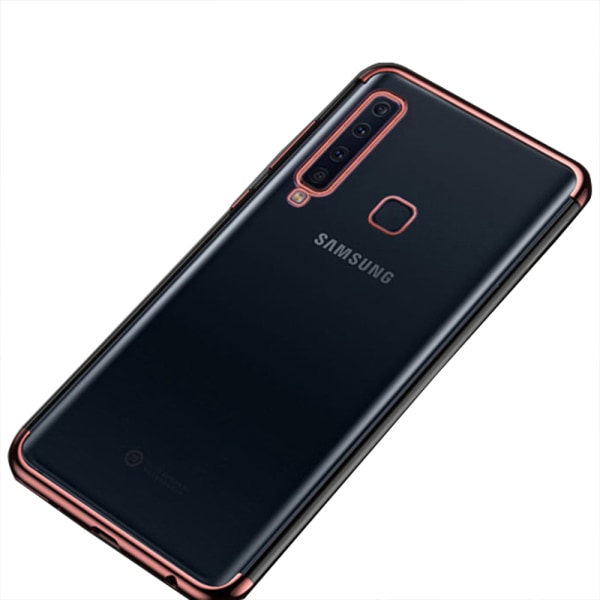 Samsung Galaxy A9 2018 - Skyddande FLOVEME Silikonskal Guld