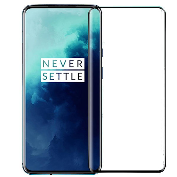 2-PACK OnePlus 7 Pro Skärmskydd 3D 0,3mm Svart