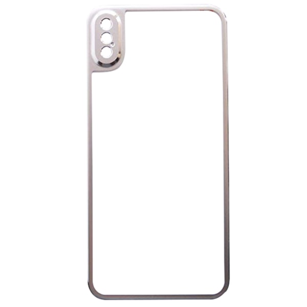 HuTech Skydd för Baksidan (Aluminium) till iPhone XS Silver