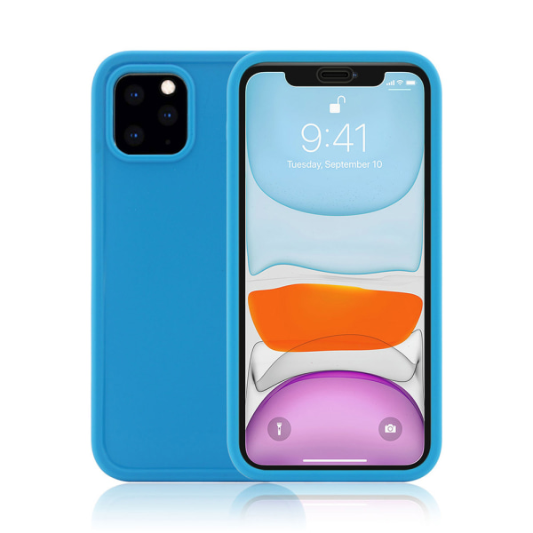 iPhone 11 Pro - Huolellinen vedenkestävä kaksoiskuori Blå