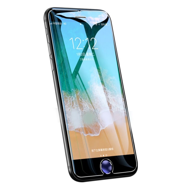 iPhone SE (2020) 4-PAKK skjermbeskytter 9H 0,3 mm Transparent/Genomskinlig