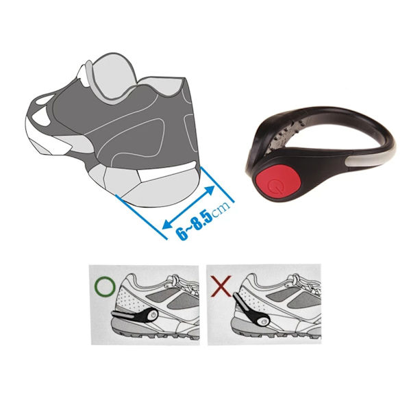 2-Pack Effektfull LED Lysande Skolampa Gul