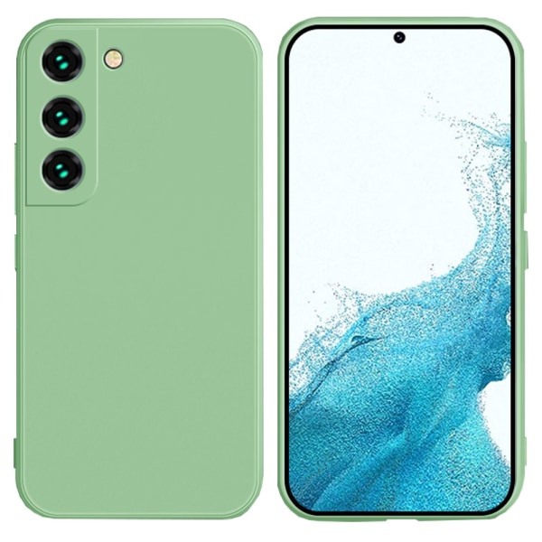 Samsung Galaxy S21 FE - Stilrent Silikonskal Grön