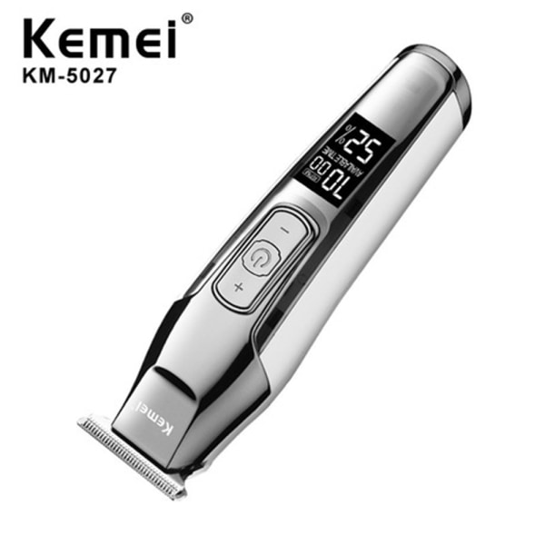 Kemei KM5027 Effektfulla Skägg Trimmer Svart