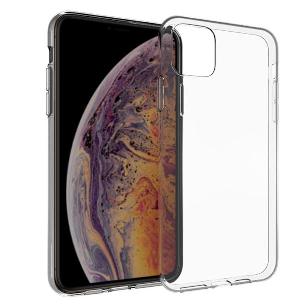 iPhone 11 Pro Max - Stötdämpande FLOVEME Silikonskal Transparent/Genomskinlig