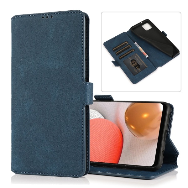 Samsung Galaxy A22 5G - Elegant Wallet Cover (Floveme) Brun