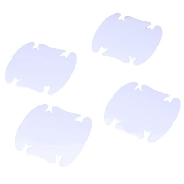 Skydd för Dörrhandtags Fördjupning (4-Pack) Transparent