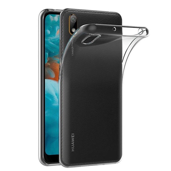 Skyddande Silikonskal - Huawei Y5 2019 Transparent/Genomskinlig