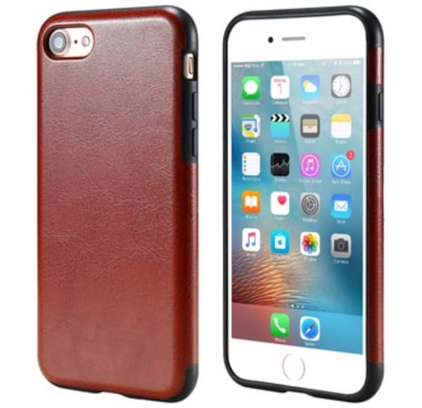 Smidigt Retro-Skal för iPhone 8 Vit