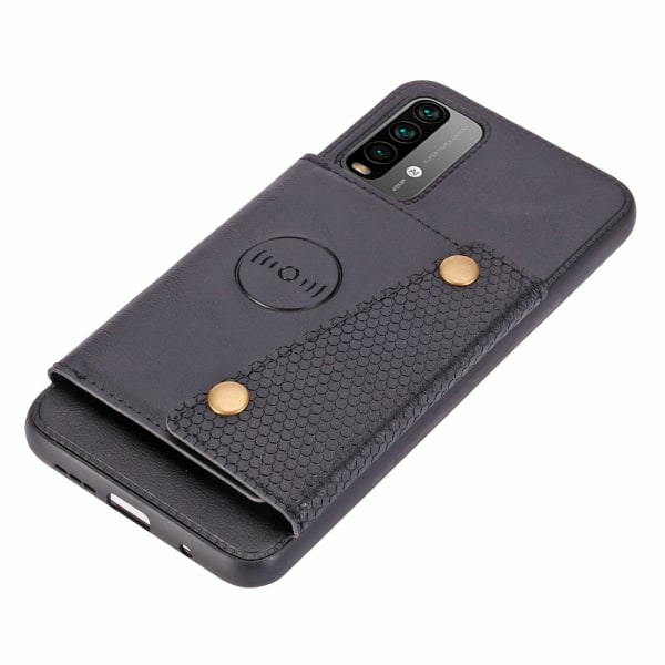 Xiaomi Redmi 9T - Cover med kortholder Grå