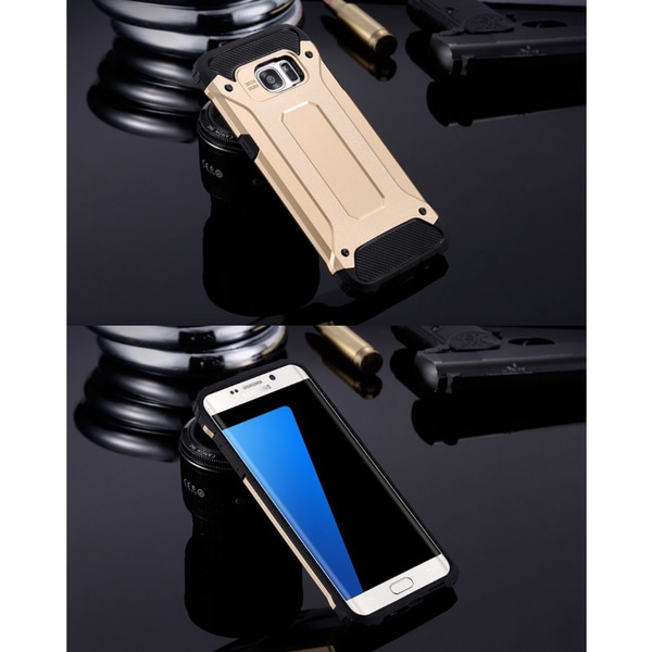 Galaxy S7 Edge - Stilig eksklusivt NEO HYBRID beskyttelsesdeksel Vit